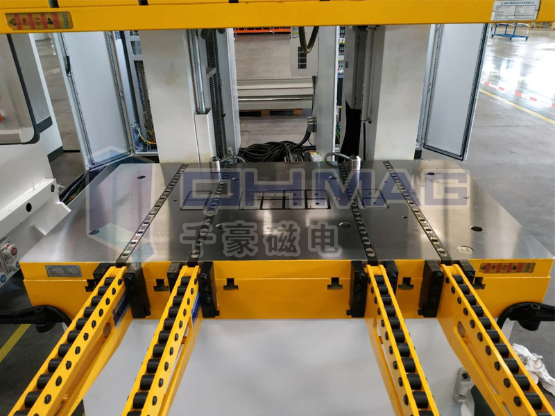 沖壓機快速換模系統(tǒng)的功能特點|千豪磁電