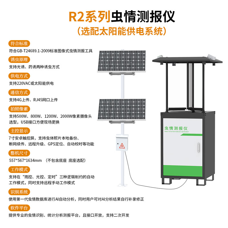 自動蟲情測報燈